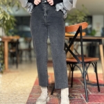 شلوار جین استرایت قد90 دمپا کات H&f 