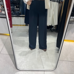 شلوار واید مرویجت پیله دار قد 110 رنگ کرم.قهوه ای . سورمه ای