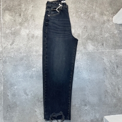 شلوارجین استرایت فیت قد90 دمپا زاپ