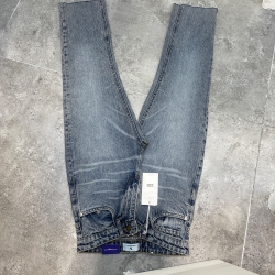 شلوار جین استرایت فیت قد90 دمپا کات
