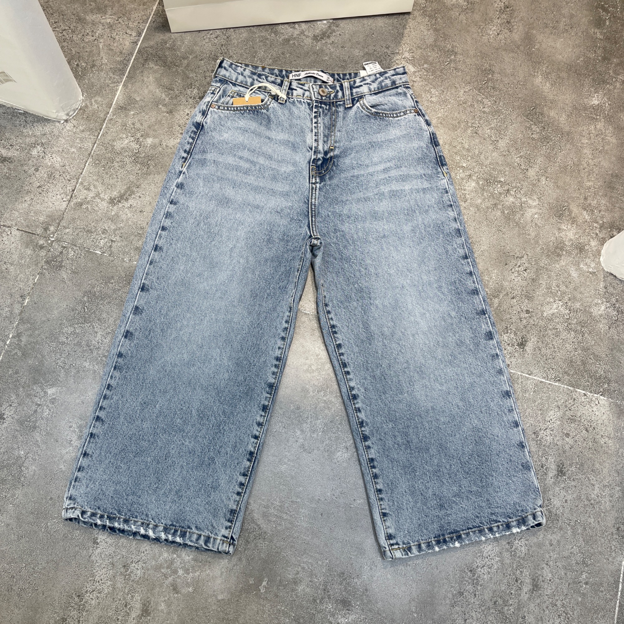 شلوار جین وایدلگ قد 86