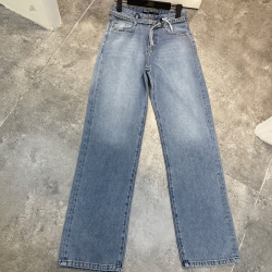 شلوار راسته نرمال لخت جک بات کمر فشن قد110