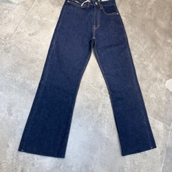 شلوارجین فلر قد 90 دمپا کات سورمه ای