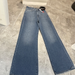 شلوارجین فلربگی قد112 پارچه ریزشی جک بات