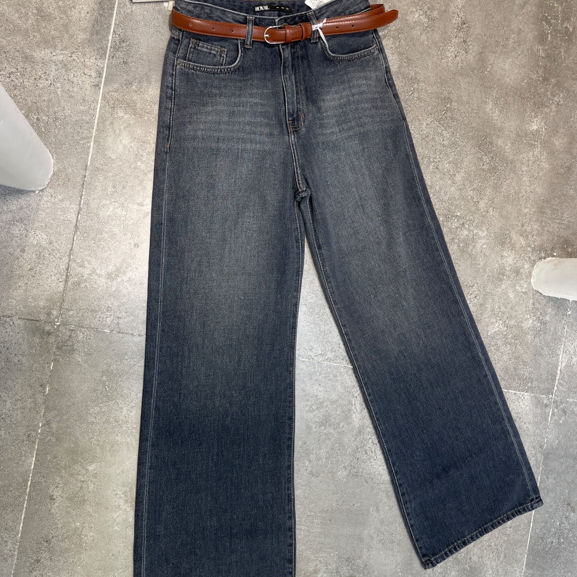 شلوارجین فلربگی قد112 پارچه ریزشی جک پات 