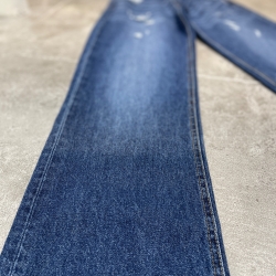 شلوارجین راسته فیت (زاپ بسته) قد 110