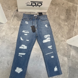 شلوارجین راسته فیت قد90 زاپدار زاپ بسته