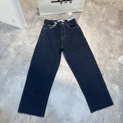 شلوارجین قد90 راسته نرمال سورمه ای بلک