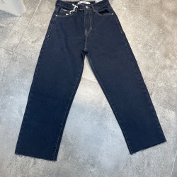 شلوارجین قد90 راسته نرمال سورمه ای بلک