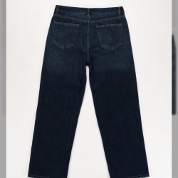 شلوارجین نیم بگ سایز بزرگ پارچه جک پات قد110