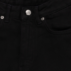 شلوارجین فلر مشکی پارچه جک پات قد110