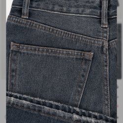 شلوا جین فلر پارچه ریزشی جک پات قد112