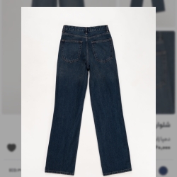 شلوارجین راسته لاین قد110