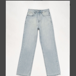 شلوارجین راسته پارچه جک پات قد 110