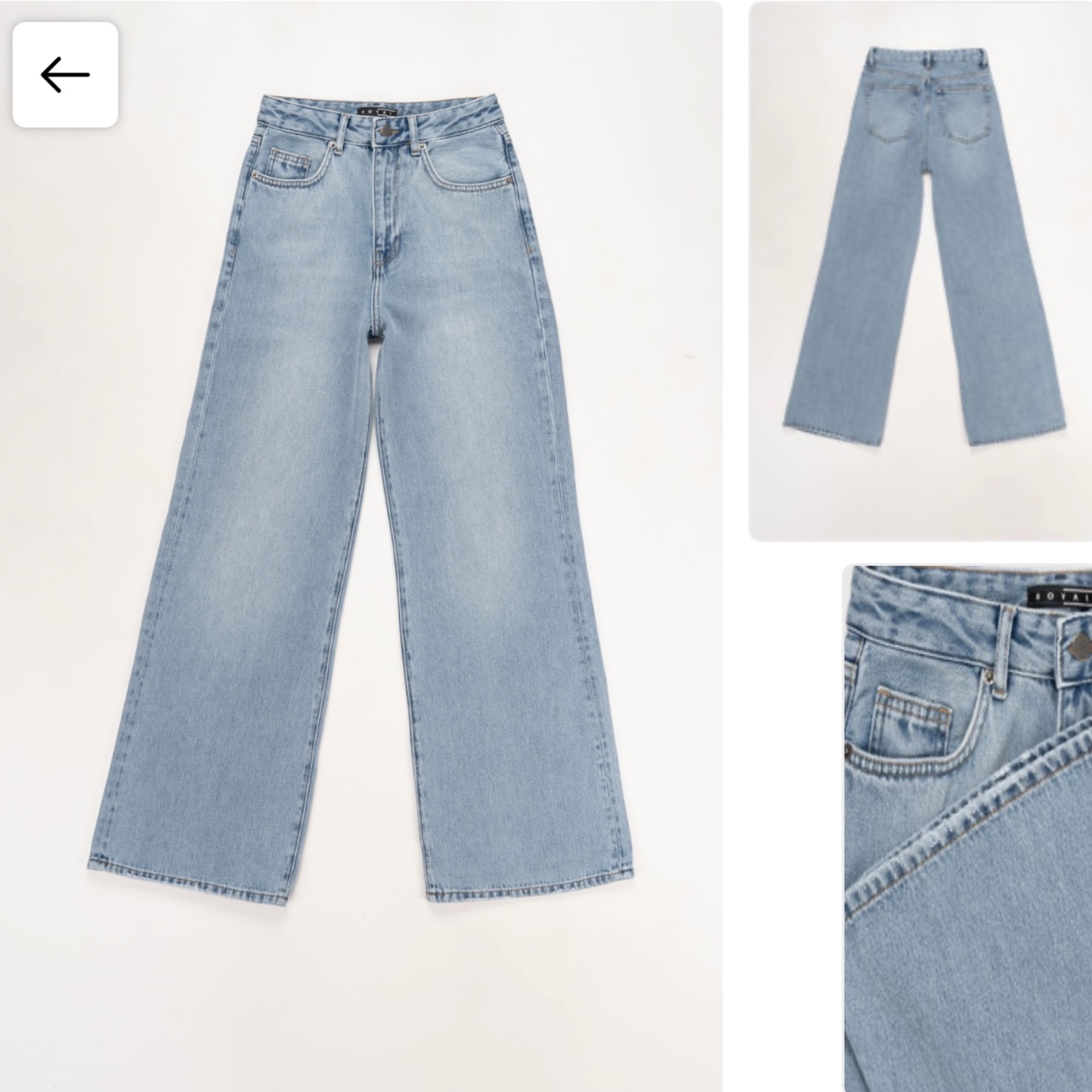 شلوار جین فلر پارچه ریزشی جک پات قد 110